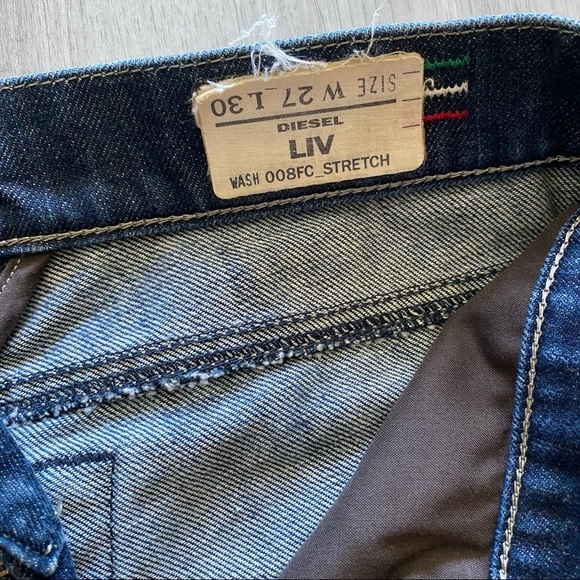 Diesel Liv Straight Leg Jeans - Picture 5 of 14